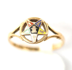 Masonic Gold Ring