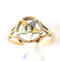 Masonic Gold Ring