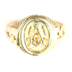 Masonic Gold Ring
