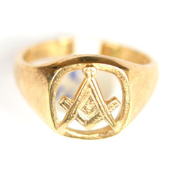 Masonic Gold Ring