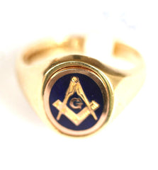 Masonic Gold Ring