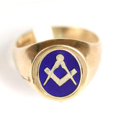 Masonic Gold Ring