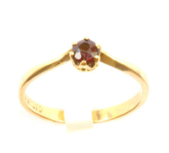 9ct Garnet Solitaire