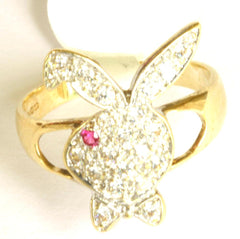 9ct Gemset Playboy