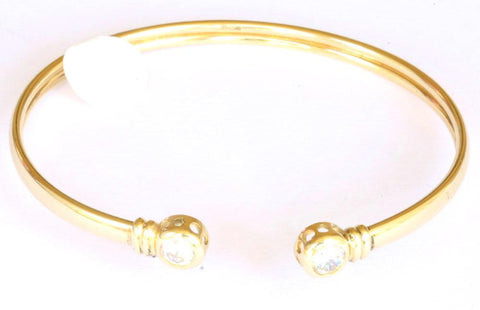 9ct Ladies Cubic Zirconia Torque
