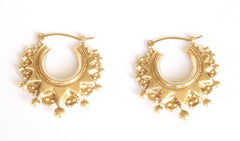 9ct Small Indian Creoles
