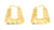 9ct Small Size Greek Key Design Handbags