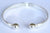Silver Gents Torque Bangle