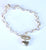 Silver Belcher Heart & Circle Bracelet