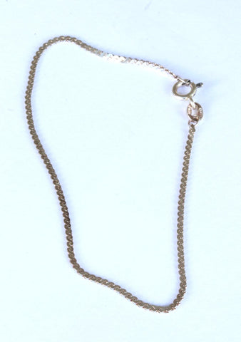 Silver Link Chain with Mackintosh Pendant