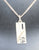 Silver Link Chain with Mackintosh Pendant