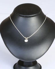 Silver Snake Chain with Cubic Zirconia