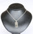 Silver Figaro Chain with Mackintosh Pendant