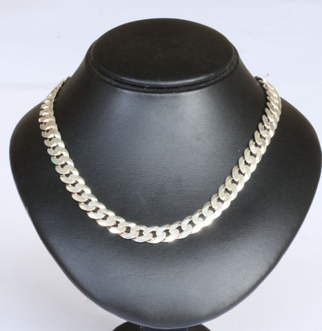 Silver Curb Chain