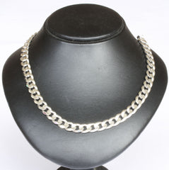 Silver Curb Chain