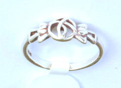 Silver Mackintosh Rose