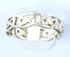 Silver Celtic Design Band