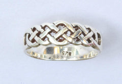 Silver Celtic Design Band
