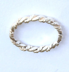 Silver Twist Band