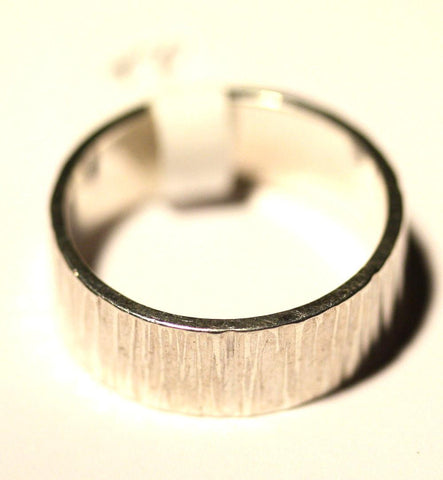 Silver Patterned Band