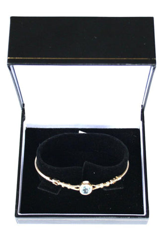 9ct topaz front clip