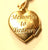 Gold Heart Shaped Locket