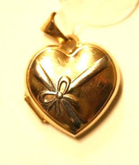 Gold Heart Shaped Locket