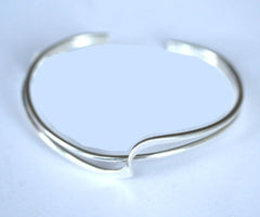 Silver Twist Torque