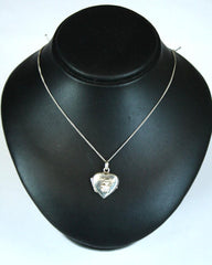 Silver Fine Chain & Teddy Bear Locket