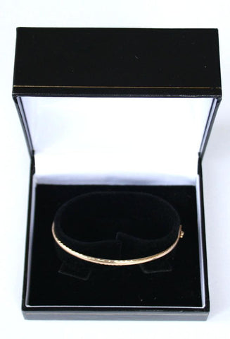9ct plain & pattern